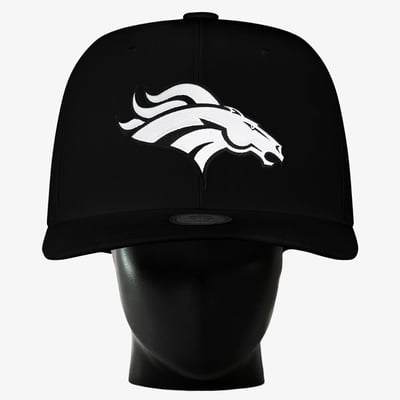 Denver Broncos Noggin Boss Unisex Big Hat - Black